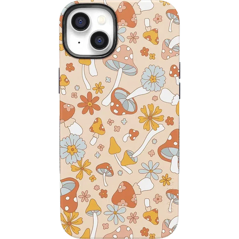 Mushroom Magic | Retro Floral Case