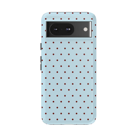On the Dot | Blue Polka Dot Case
