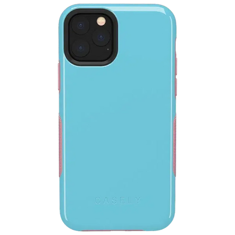 Cotton Candy Electric Blue on Pink | Ultra-Protective Bold Case