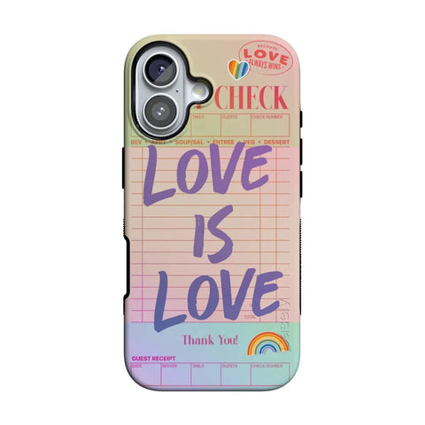 Love is Love | Guest Check Pride Case