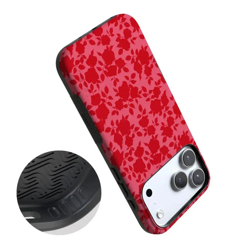 Rose Garden | Red Aesthetic Case