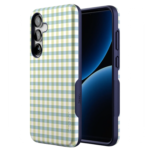 Pastel Picnic | Blue & Green Gingham Case