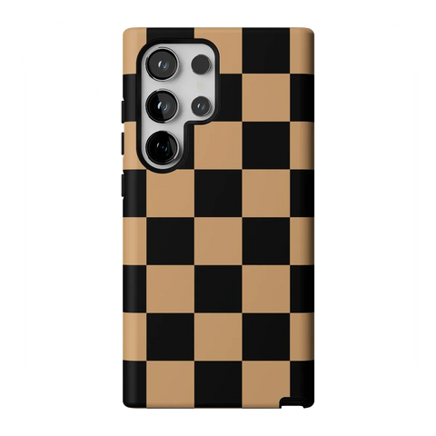Fit Check | Black & Brown Checkerboard Case