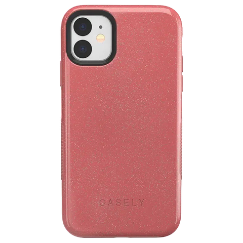 Starfish Wishes | Coral Pink Shimmer Case
