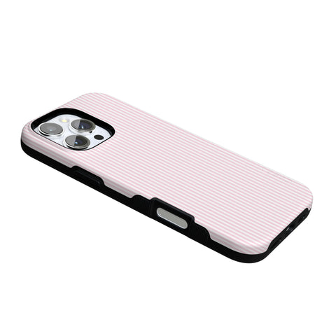 Stripes and the City | Light Pink Pinstripe Case