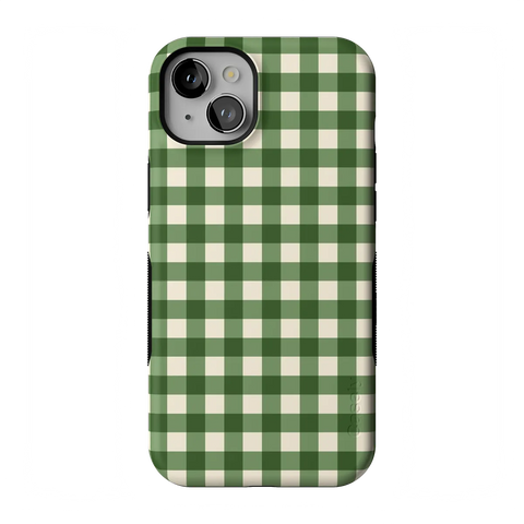 Checked Twice | Green Plaid Case