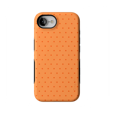 On the Dot | Orange Polka Dot Case