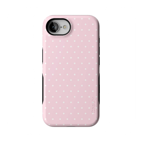On the Dot | Pink & White Polka Dot Case