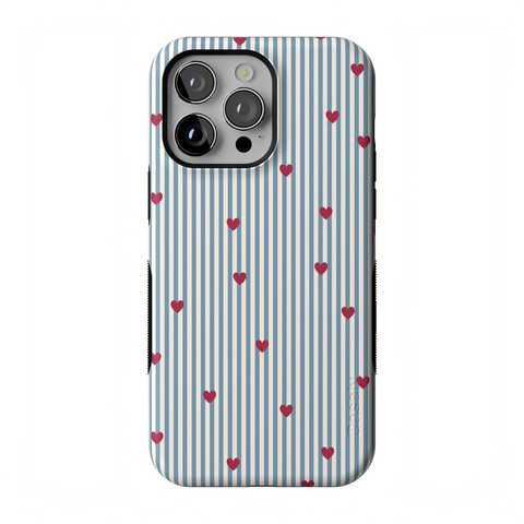 Love Lines | Blue Stripes Case