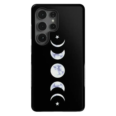 It's Just a Phase | Marble Moon Samsung Case