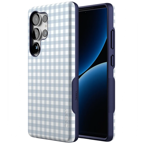 Pastel Picnic | Blue Gingham Case