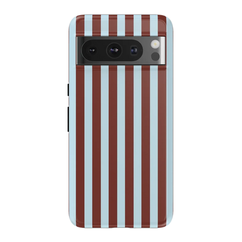 Sunday in Brooklyn | Blue Stripes Case