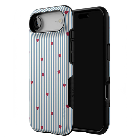 Love Lines | Blue Stripes Case
