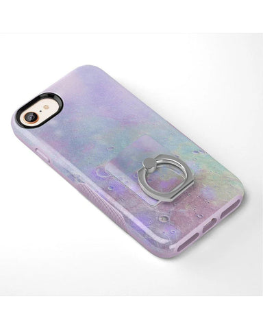 Over the Moon | Pastel Marble Moon Phone Ring