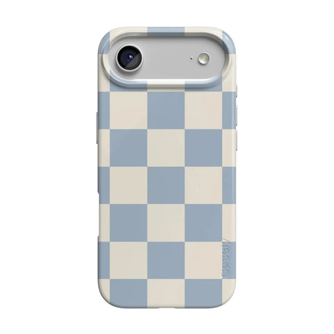 Fit Check | Light Blue Checkerboard Case