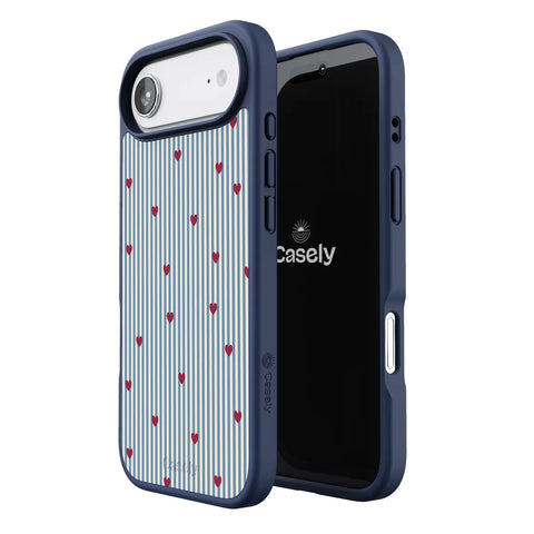 Love Lines | Blue Stripes Case