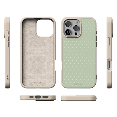 On the Dot | Green Polka Dot Case