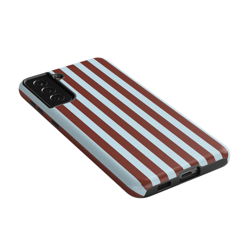 Sunday in Brooklyn | Blue Stripes Case