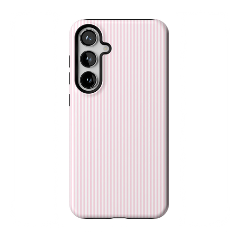 Stripes and the City | Light Pink Pinstripe Case