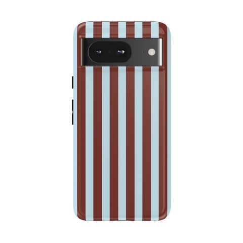 Sunday in Brooklyn | Blue Stripes Case