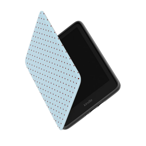 On the Dot | Blue Polka Dot Kindle Case