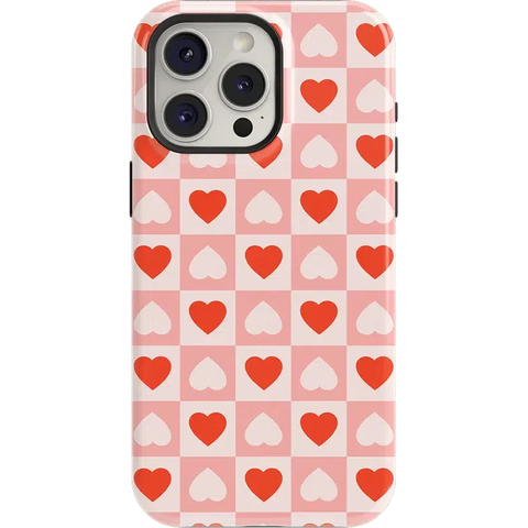 King of My Heart | Checkered Hearts Case