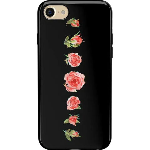 Accept the Rose | Blooming Red Rose Floral Case