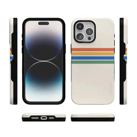 Totally Groovy | Rainbow Stripes Color Block Case