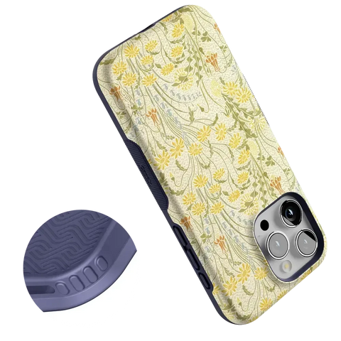 Boho Blooms | Golden Floral Case