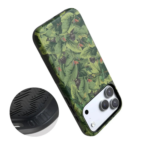 Sneaky Monkeys | Frida Kahlo Jungle Floral Case