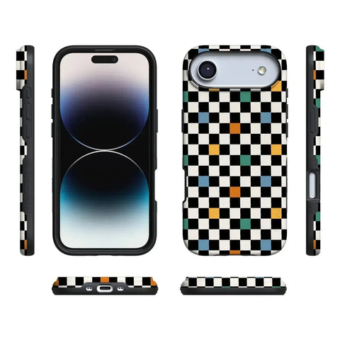 Old Skool | Retro Checkerboard Case
