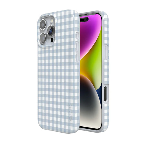 Pastel Picnic | Blue Gingham Case