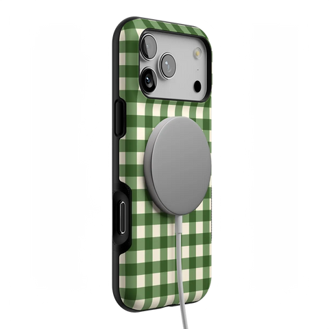 Checked Twice | Green Plaid Case