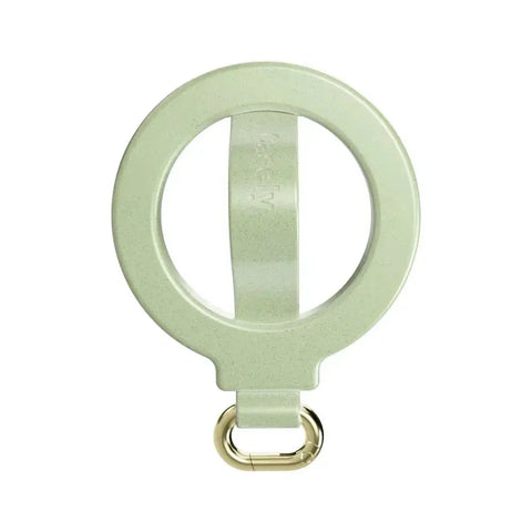 Kiwi Kiss | Matcha Green Shimmer MagRing+ with Keychain