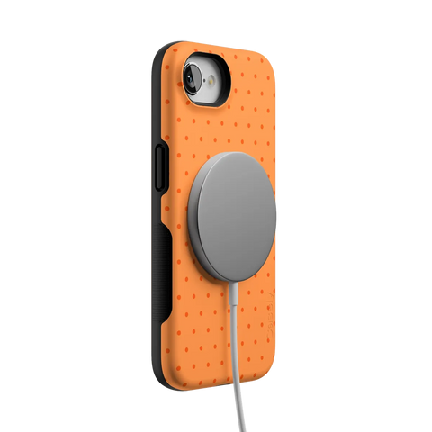 On the Dot | Orange Polka Dot Case