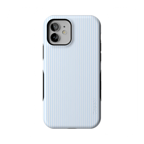 Stripes and the City | Light Blue Pinstripe Case
