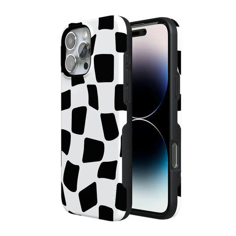 Funky Checkerboard | High Contrast Design Case