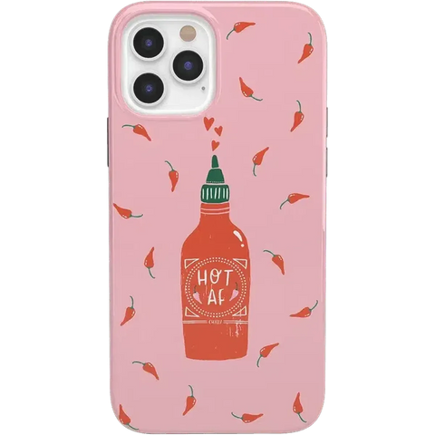 Spicy AF | Pink Chili Hot Sauce Case