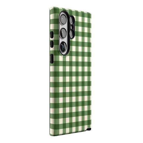 Checked Twice | Green Plaid Case