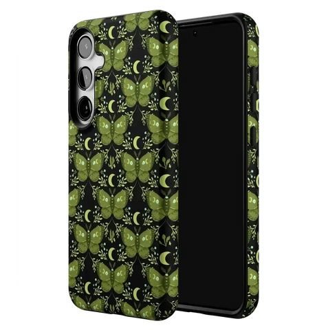 Mystic Moths | Green Twilight Case
