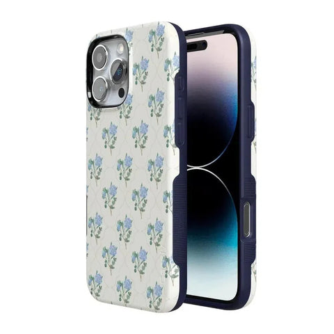 Vintage Garden | Blue Hydrangea Case