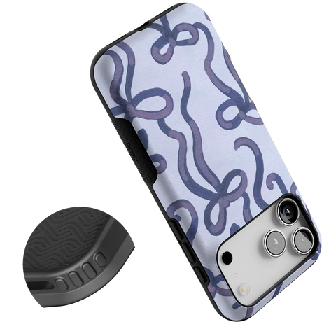 Love Me Knot | Blue Bow Case