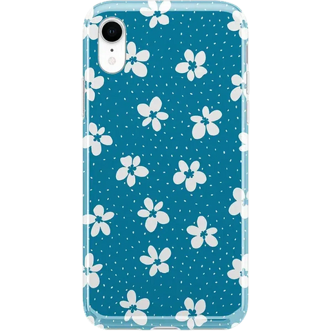Flower My World | Ocean Blue Floral Case