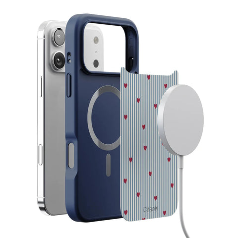 Love Lines | Blue Stripes Case