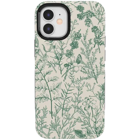 Sage Garden | Green Floral Case