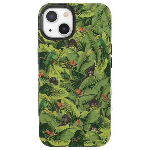 Sneaky Monkeys | Frida Kahlo Jungle Floral Case