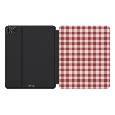 Sweet Jam | Red Gingham iPad Case