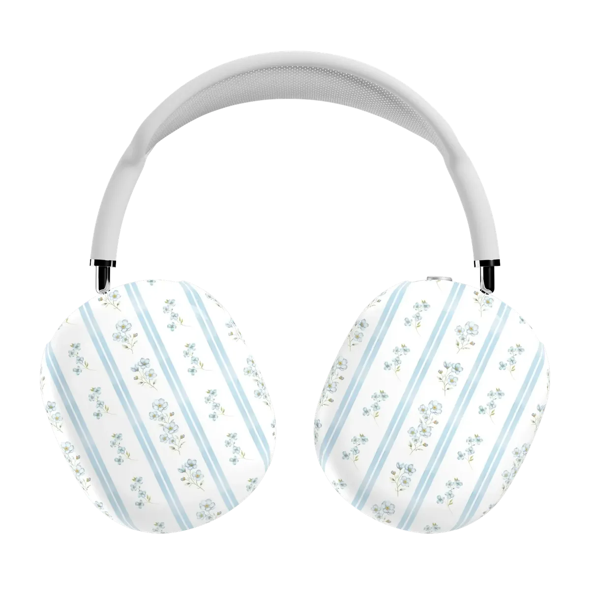Cottage Stripe | Blue Floral AirPods Max Case