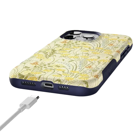 Boho Blooms | Golden Floral Case