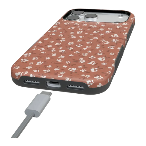 Mocha Meadow | Tiny Flowers Case
